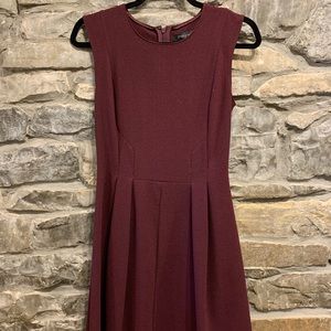 Burgundy Dress